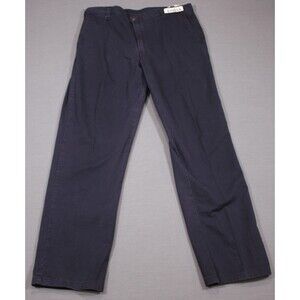 Workrite FR Pants Mens Navy Blue Flame Resistant Westex UltraSoft 38" X 34"
